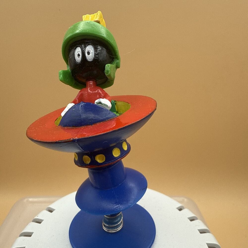 Looney Tunes Marvin The Martian Applause PVC Pop Up Figure Warner Bros 1997 Vtg